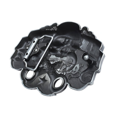 Buckle of belt Moto, "Gear Head" mécanique, model colby by Zictor