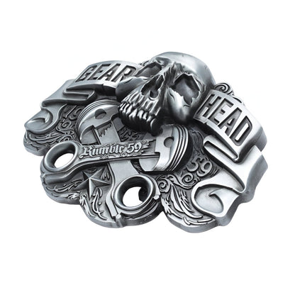 Buckle of belt Moto, "Gear Head" mécanique, model colby by Zictor