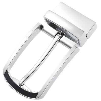 Ardillon Belt Buckle in Silver Gray Alloy - Model Terrie