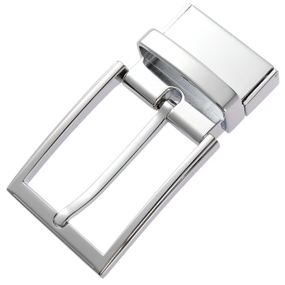 Buckle of belt prong, reversible, model Auden - Zictor