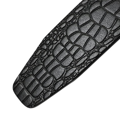 Strap Of Belt 3 4 Cm In Leather For Buckles Prongs Aspect Crocodile Model Mika by Zictor