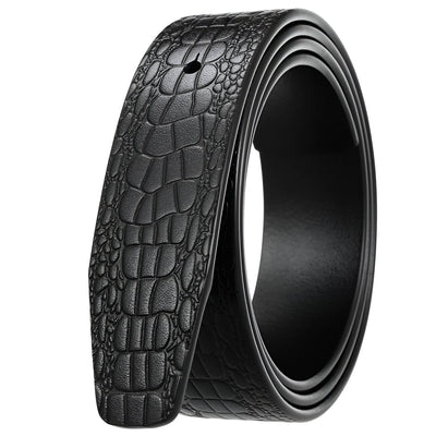 Belt Strap 1.3 in Crocodile - Effect - Model Mika