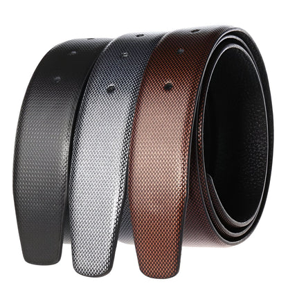 Strap Of Belt 3 4 Cm In Leather For Buckles Prongs Aspect Serpent Model Peytonu by Zictor