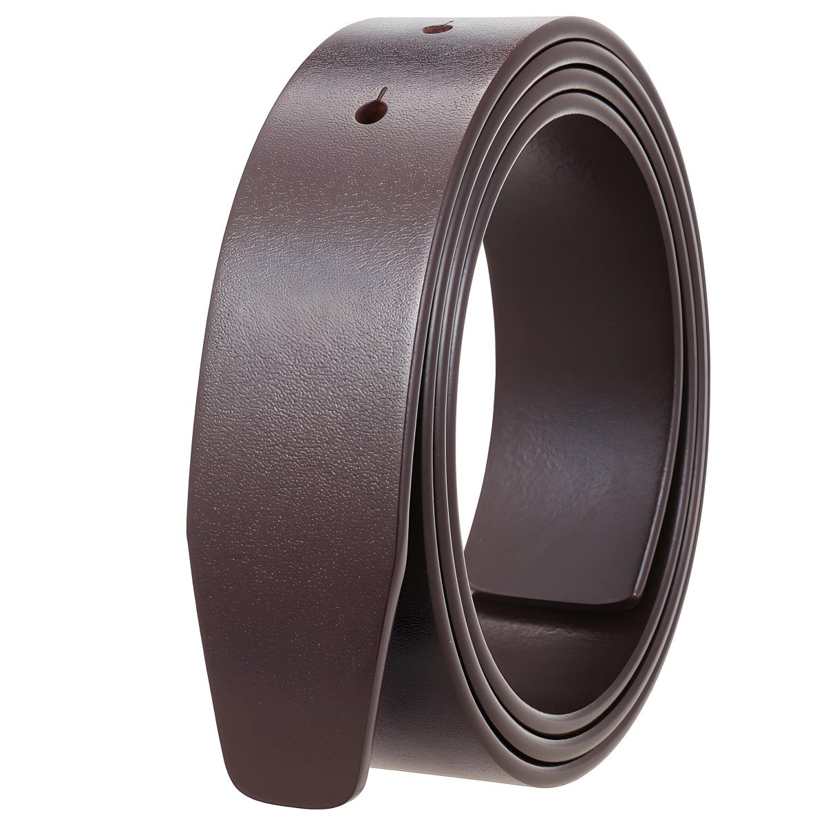 Strap of belt 3.4 cm, in leather, for buckles prongs, model Putri - Zictor
