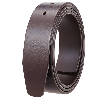 Strap of belt 3.4 cm, in leather, for buckles prongs, model Putri - Zictor