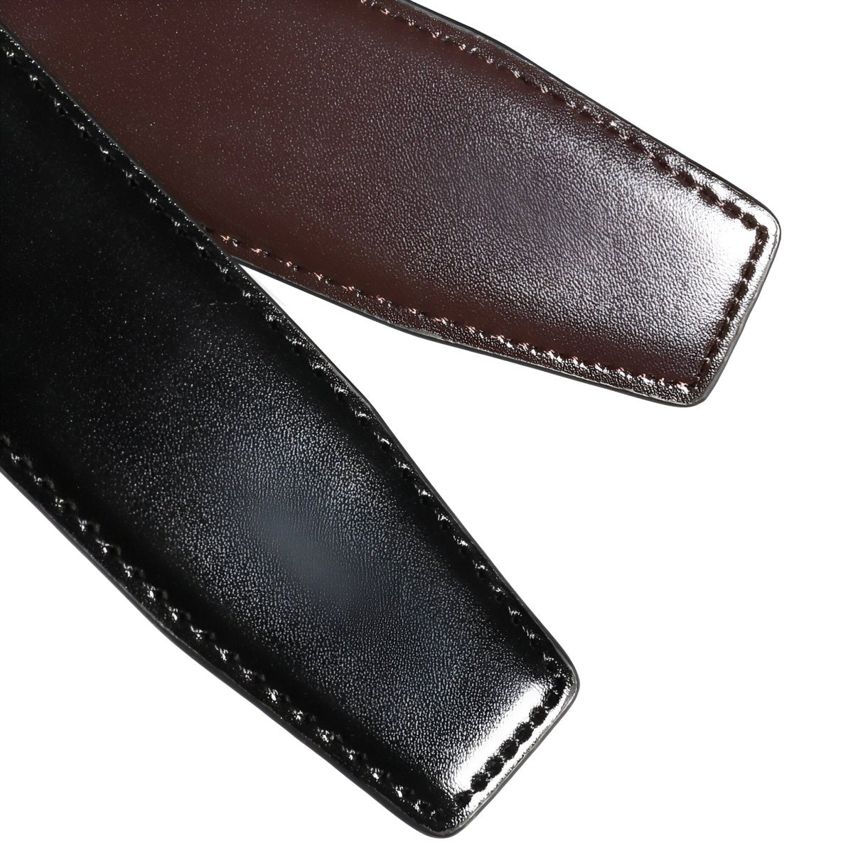 Strap Of Belt 3 4 Cm In Leather For Buckles Prongs Reversible Model Aydin by Zictor