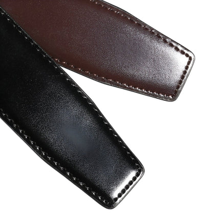 Strap Of Belt 3 4 Cm In Leather For Buckles Prongs Reversible Model Aydin by Zictor