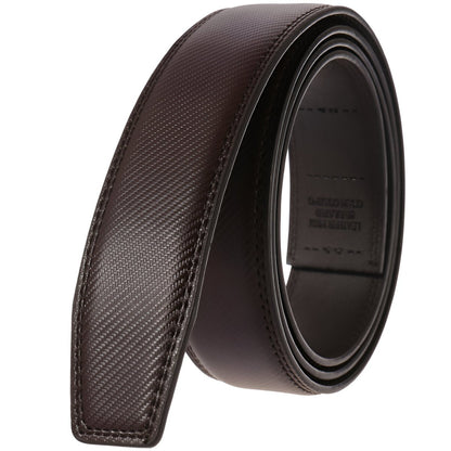 Strap of belt 3.5 cm, in leather, aspect Simrané, for buckles auBerkeRayyanyatiques, model Arsène - Zictor