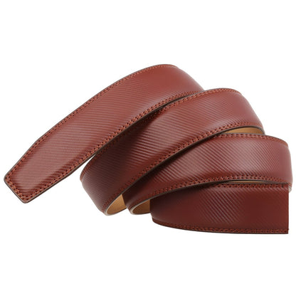 Strap Of Belt 3 5 Cm In Leather Aspect Raye For Buckles Automatic Model Beryl by Zictor