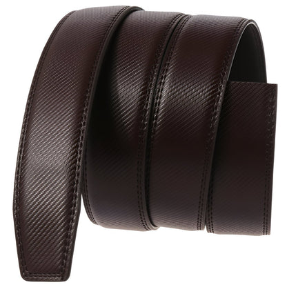Strap Of Belt 3 5 Cm In Leather Aspect Raye For Buckles Automatic Model Beryl by Zictor