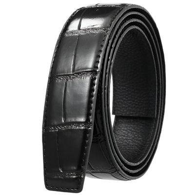 Croc Effect Belt Strap 1.4 in 0.1 in - Model Sean