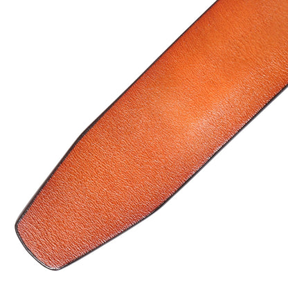 Strap Of Belt 3 5 Cm In Leather Aspect Retro For Buckles Automatic Model Peytan by Zictor