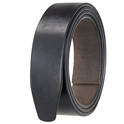Strap of belt 3.5 cm, in leather, aspect rétro, for buckles auBerkeRayyanyatiques, model Peytan - Zictor