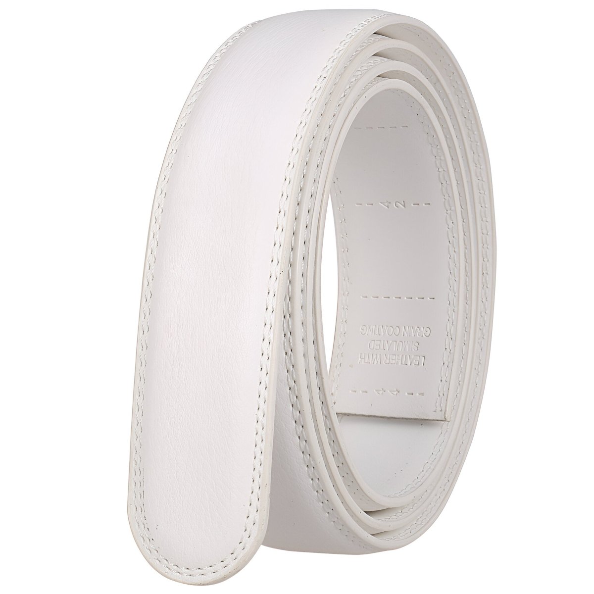 Strap of belt 3.5 cm, in leather, for buckles auBerkeRayyanyatiques, model Lennie - Zictor